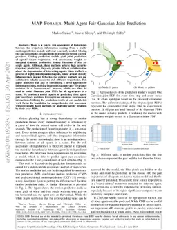 MAP-Former: Multi-Agent-Pair Gaussian Joint Prediction