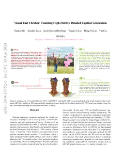 Visual Fact Checker: Enabling High-Fidelity Detailed Caption Generation