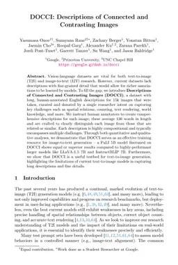 DOCCI: Descriptions of Connected and Contrasting Images