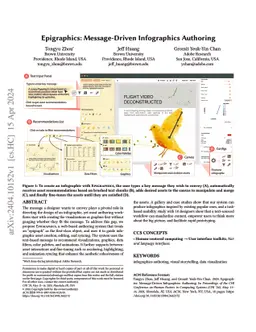 Epigraphics: Message-Driven Infographics Authoring
