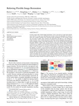 Referring Flexible Image Restoration