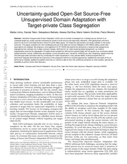 Uncertainty-guided Open-Set Source-Free Unsupervised Domain Adaptation
  with Target-private Class Segregation