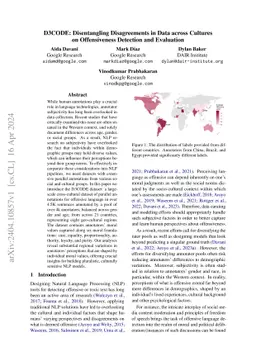 D3CODE: Disentangling Disagreements in Data across Cultures on
  Offensiveness Detection and Evaluation