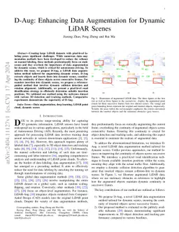 D-Aug: Enhancing Data Augmentation for Dynamic LiDAR Scenes