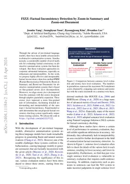FIZZ: Factual Inconsistency Detection by Zoom-in Summary and Zoom-out
  Document