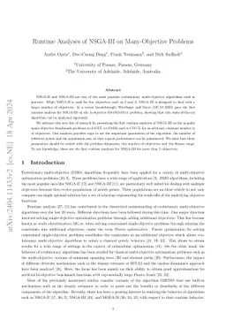 Runtime Analyses of NSGA-III on Many-Objective Problems