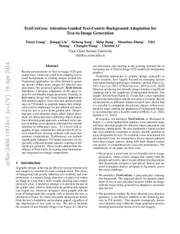 TextCenGen: Attention-Guided Text-Centric Background Adaptation for Text-to-Image Generation