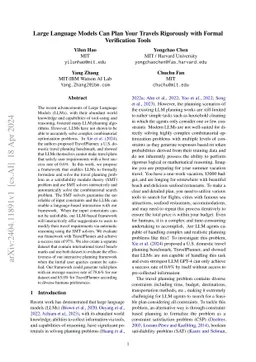 Large Language Models Can Solve Real-World Planning Rigorously with Formal Verification Tools