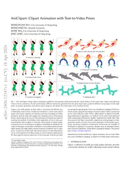 AniClipart: Clipart Animation with Text-to-Video Priors