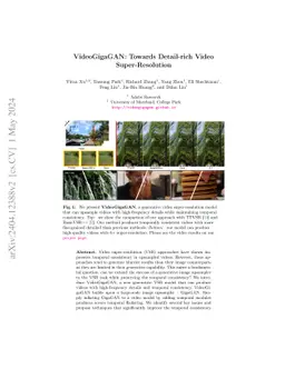 VideoGigaGAN: Towards Detail-rich Video Super-Resolution
