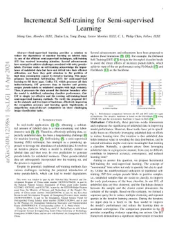 Incremental Self-training for Semi-supervised Learning