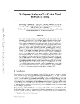 TextSquare: Scaling up Text-Centric Visual Instruction Tuning