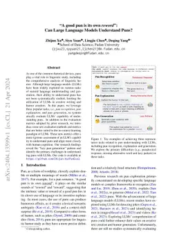 "A good pun is its own reword": Can Large Language Models Understand
  Puns?