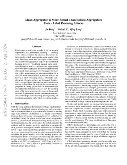 Mean Aggregator Is More Robust Than Robust Aggregators Under Label
  Poisoning Attacks