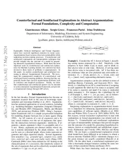 Counterfactual and Semifactual Explanations in Abstract Argumentation:
  Formal Foundations, Complexity and Computation