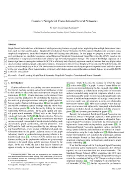 Binarized Simplicial Convolutional Neural Networks