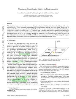 Uncertainty Quantification Metrics for Deep Regression