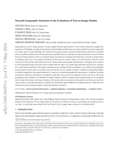 Towards Geographic Inclusion in the Evaluation of Text-to-Image Models