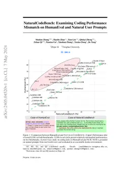 NaturalCodeBench: Examining Coding Performance Mismatch on HumanEval and
  Natural User Prompts