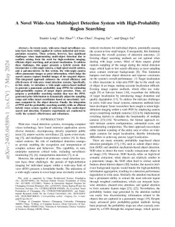 A Novel Wide-Area Multiobject Detection System with High-Probability
  Region Searching