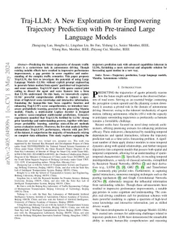 Traj-LLM: A New Exploration for Empowering Trajectory Prediction with
  Pre-trained Large Language Models