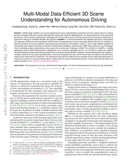 Multi-Modal Data-Efficient 3D Scene Understanding for Autonomous Driving