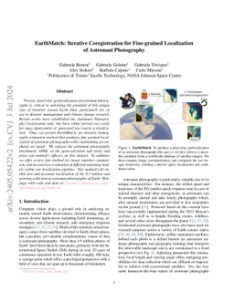 EarthMatch: Iterative Coregistration for Fine-grained Localization of
  Astronaut Photography