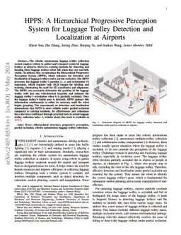 HPPS: A Hierarchical Progressive Perception System for Luggage Trolley
  Detection and Localization at Airports