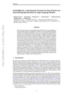 LLMC: Benchmarking Large Language Model Quantization with a Versatile
  Compression Toolkit