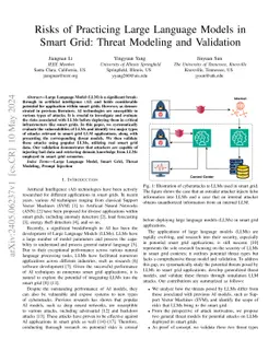 Risks of Practicing Large Language Models in Smart Grid: Threat Modeling and Validation