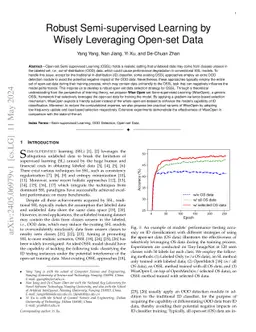 Robust Semi-supervised Learning by Wisely Leveraging Open-set Data