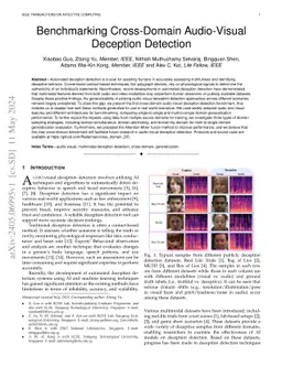 Benchmarking Cross-Domain Audio-Visual Deception Detection