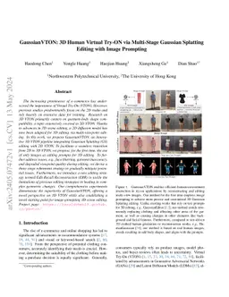 GaussianVTON: 3D Human Virtual Try-ON via Multi-Stage Gaussian Splatting
  Editing with Image Prompting