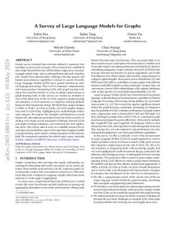 A Survey of Large Language Models for Graphs