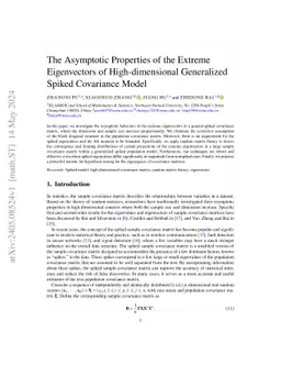 The Asymptotic Properties of the Extreme Eigenvectors of
  High-dimensional Generalized Spiked Covariance Model