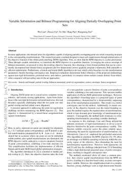 Decomposed Global Optimization for Robust Point Matching with Low-Dimensional Branching