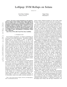Lollipop: SVM Rollups on Solana