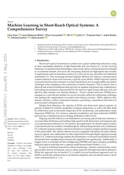 Machine Learning in Short-Reach Optical Systems: A Comprehensive Survey