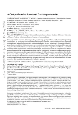 A Comprehensive Survey on Data Augmentation