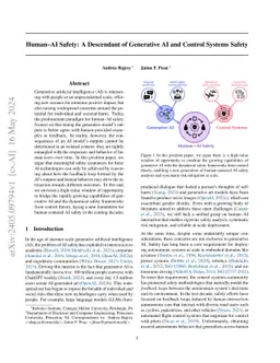 Human-AI Safety: A Descendant of Generative AI and Control Systems
  Safety