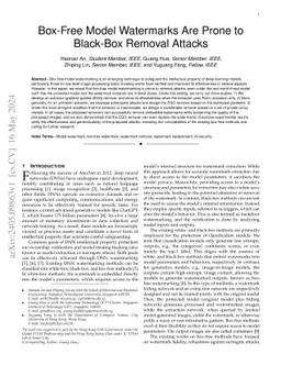 Box-Free Model Watermarks Are Prone to Black-Box Removal Attacks