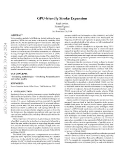 GPU-friendly Stroke Expansion