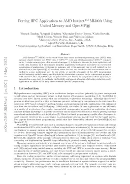 Porting HPC Applications to AMD Instinct$^\text{TM}$ MI300A Using
  Unified Memory and OpenMP
