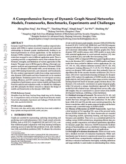 A Comprehensive Survey of Dynamic Graph Neural Networks: Models,
  Frameworks, Benchmarks, Experiments and Challenges