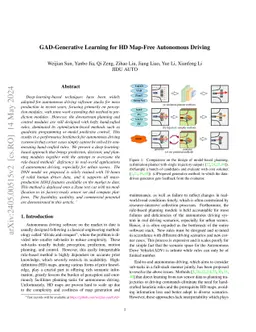 GAD-Generative Learning for HD Map-Free Autonomous Driving