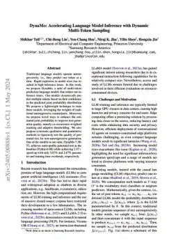 DynaMo: Accelerating Language Model Inference with Dynamic Multi-Token
  Sampling