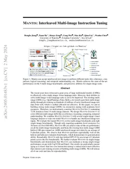 MANTIS: Interleaved Multi-Image Instruction Tuning