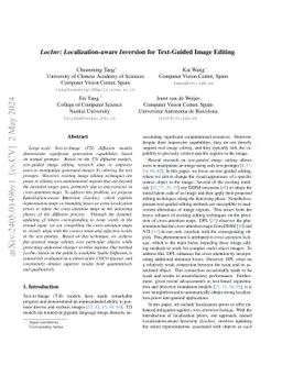 LocInv: Localization-aware Inversion for Text-Guided Image Editing