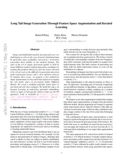 Long Tail Image Generation Through Feature Space Augmentation and
  Iterated Learning