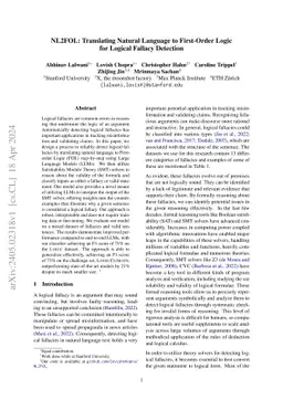 Autoformalizing Natural Language to First-Order Logic: A Case Study in Logical Fallacy Detection